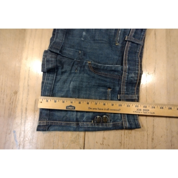 Citizens of Humanity distressed denim skirt - Picture 11 of 15